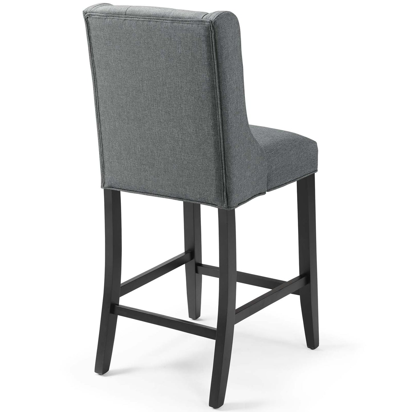 Baronet Tufted Button Upholstered Fabric Counter Stool by Modway EEI-3739-GRY