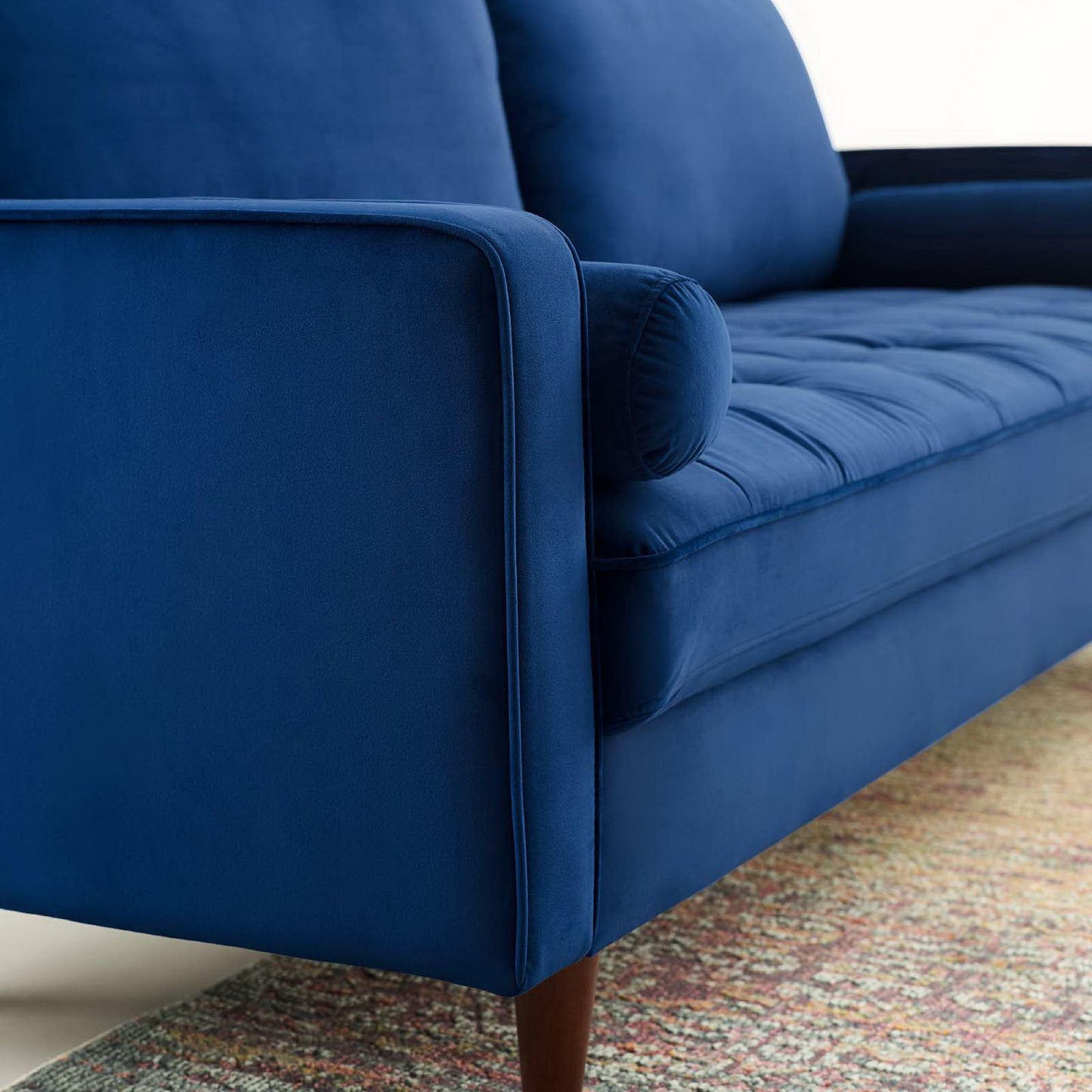 Valour Performance Velvet Sofa by Modway EEI-3764-NAV