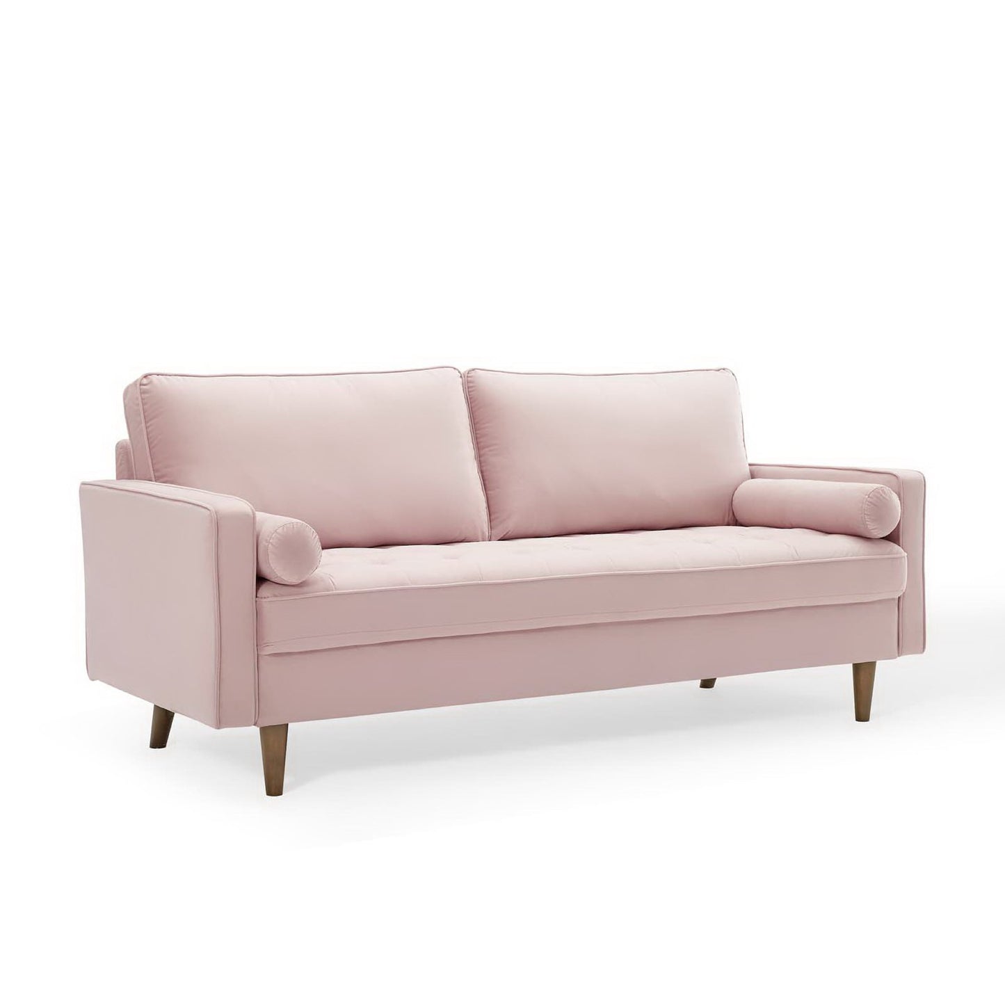 Valour Performance Velvet Sofa by Modway EEI-3764-PNK