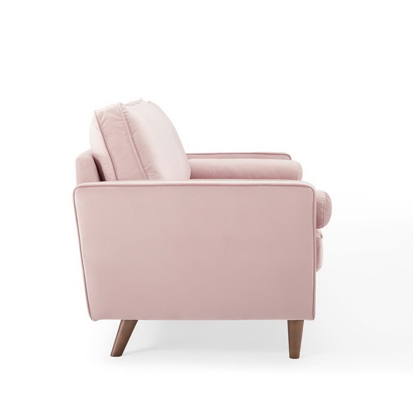 Valour Performance Velvet Sofa by Modway EEI-3764-PNK