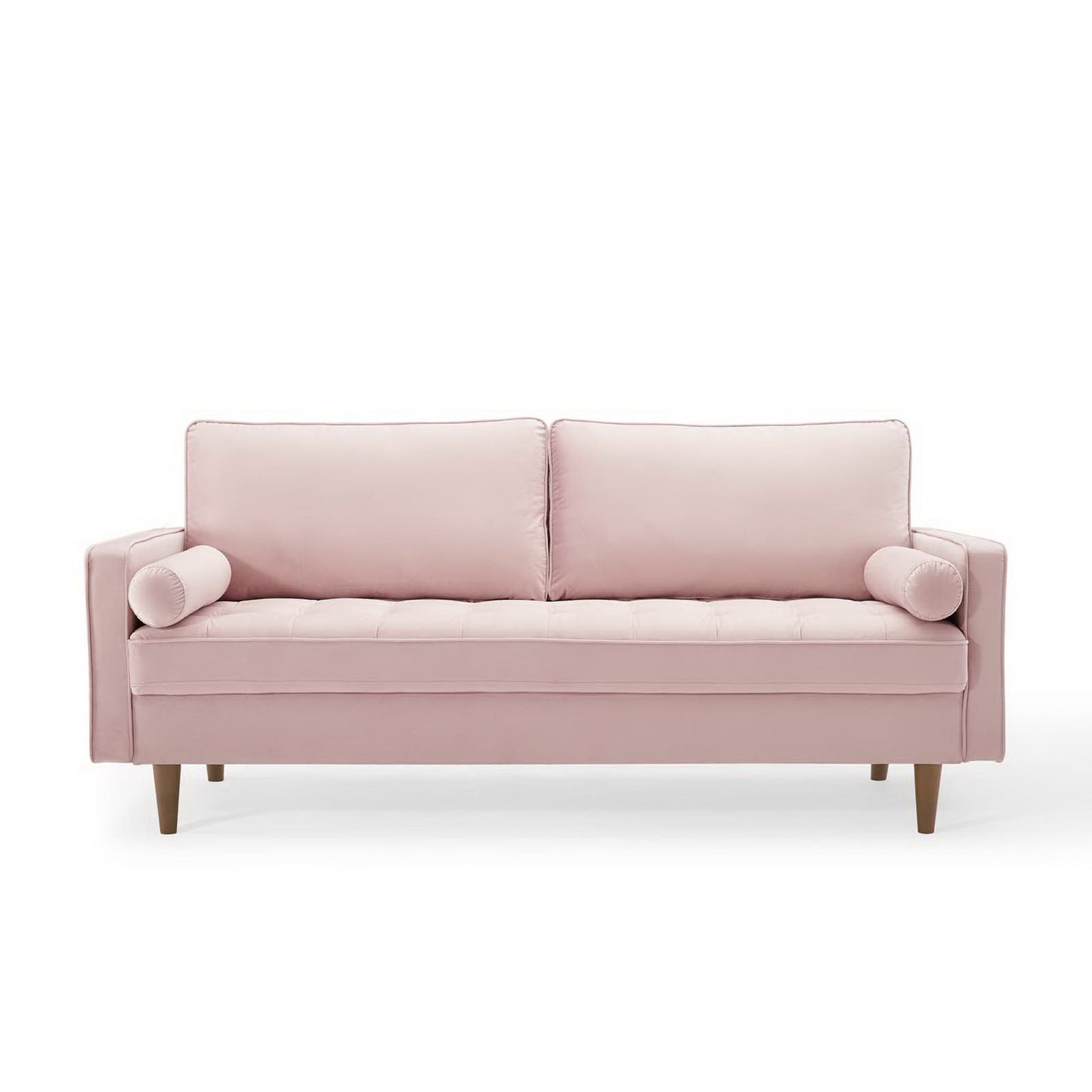 Valour Performance Velvet Sofa by Modway EEI-3764-PNK