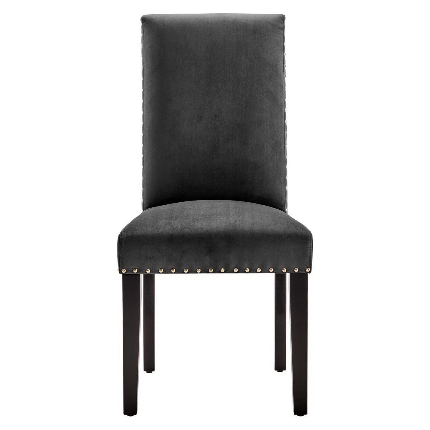 Parcel Performance Velvet Dining Side Chairs Set of 2 by Modway EEI-3779-CHA