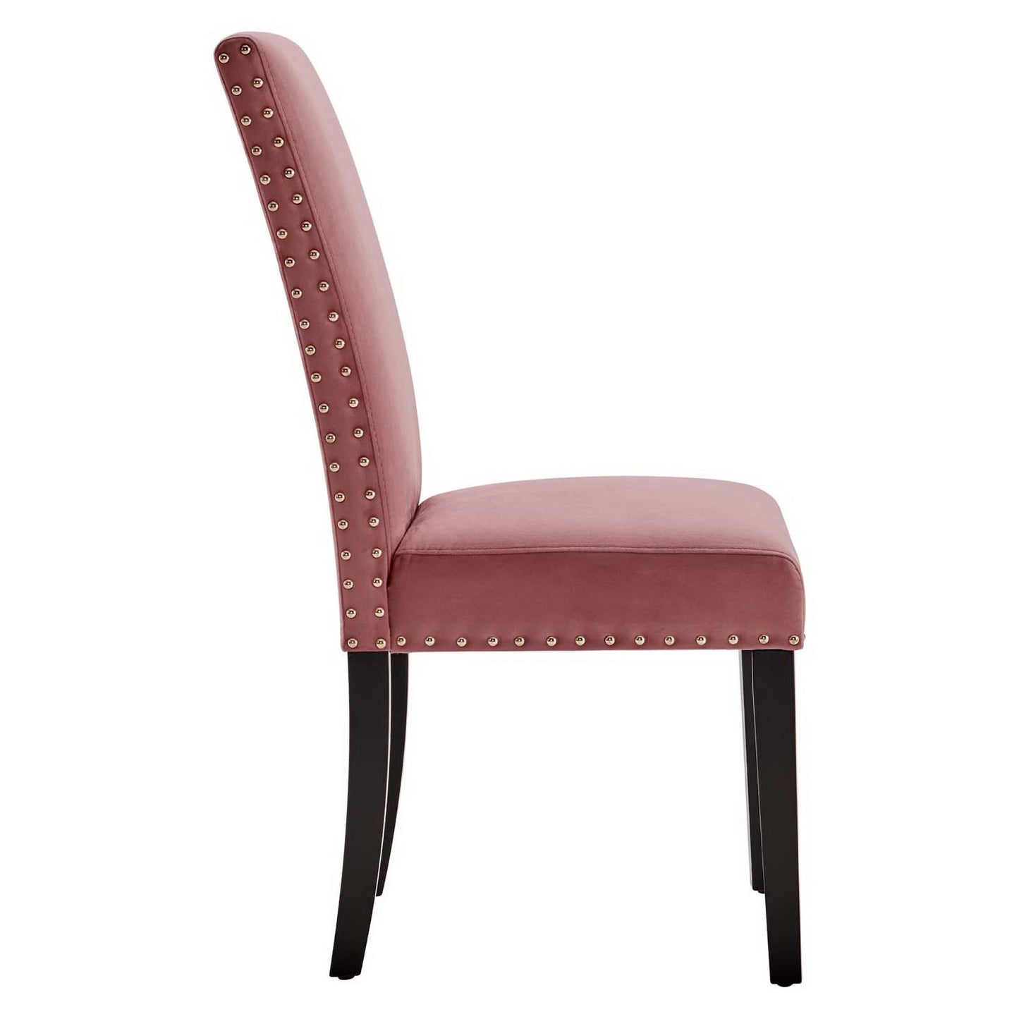 Parcel Performance Velvet Dining Side Chairs Set of 2 by Modway EEI-3779-DUS
