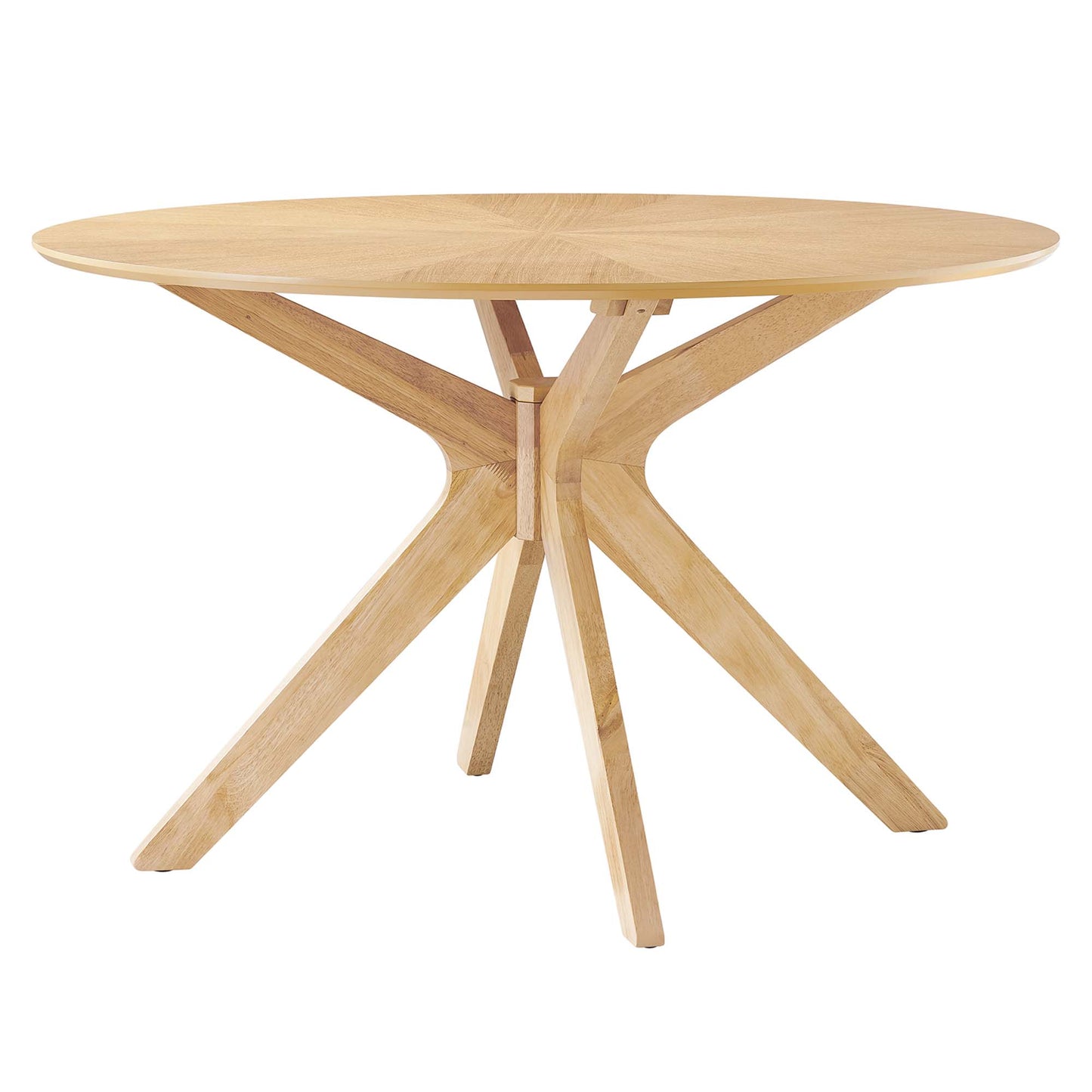 Crossroads 47" Round Wood Dining Table by Modway EEI-3847-OAK