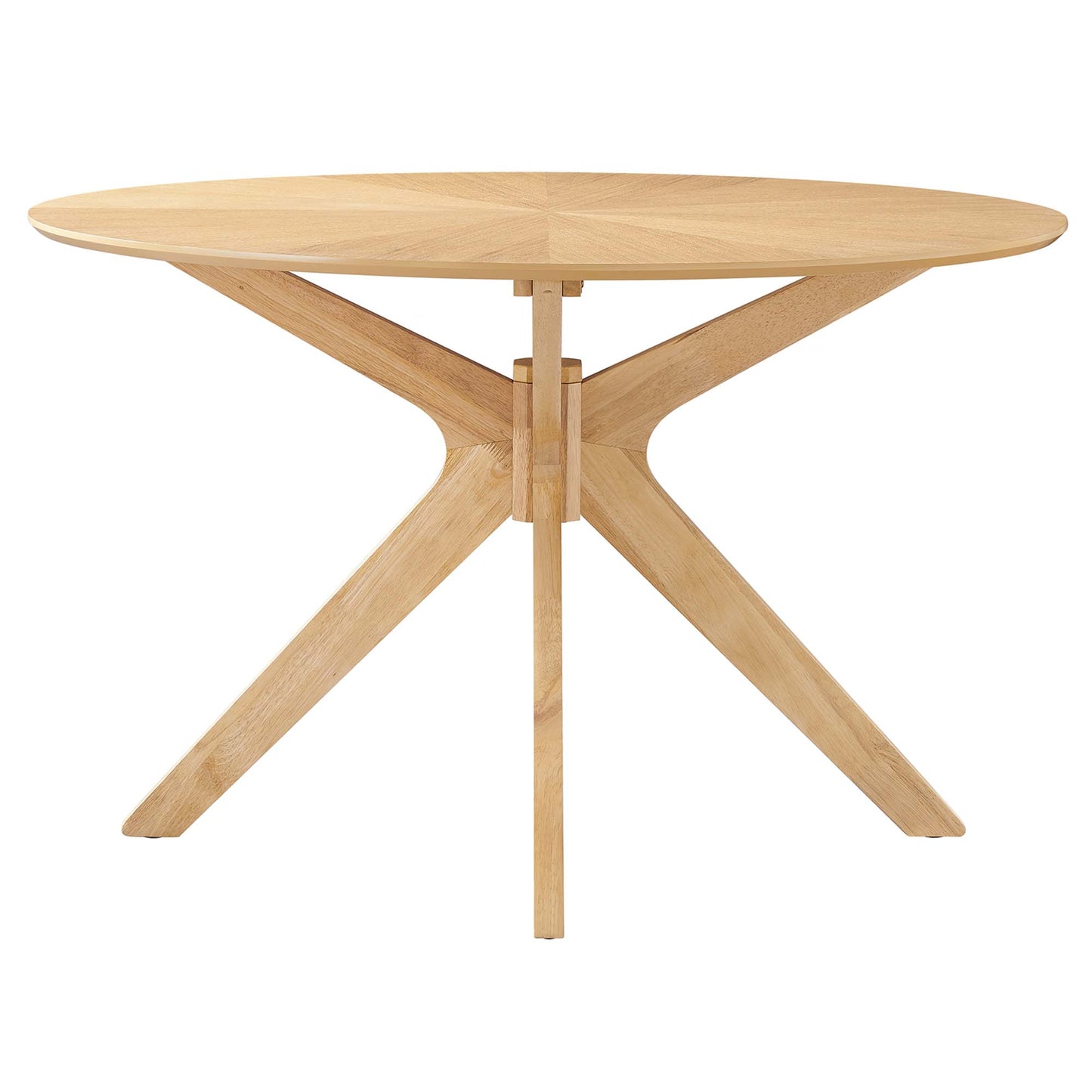 Crossroads 47" Round Wood Dining Table by Modway EEI-3847-OAK