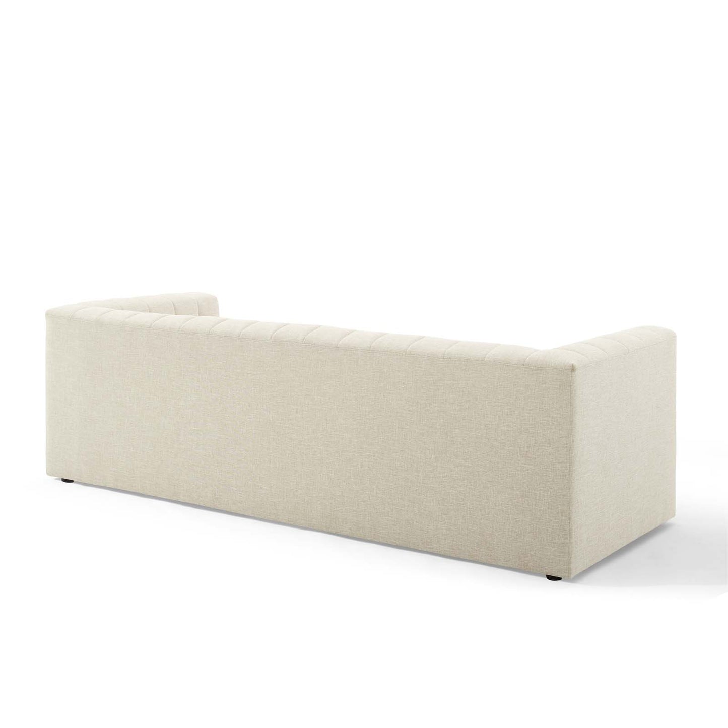 Reflection Channel Tufted Upholstered Fabric Sofa by Modway EEI-3881-BEI