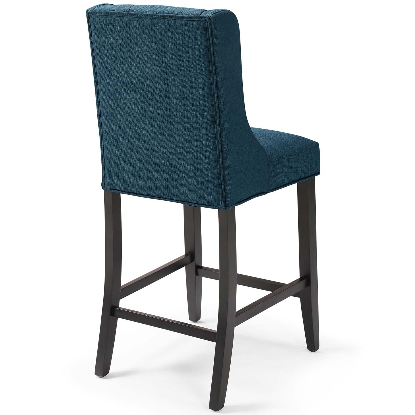 Baronet Upholstered Fabric Counter Bar Stool Set of 2 by Modway EEI-4020-AZU