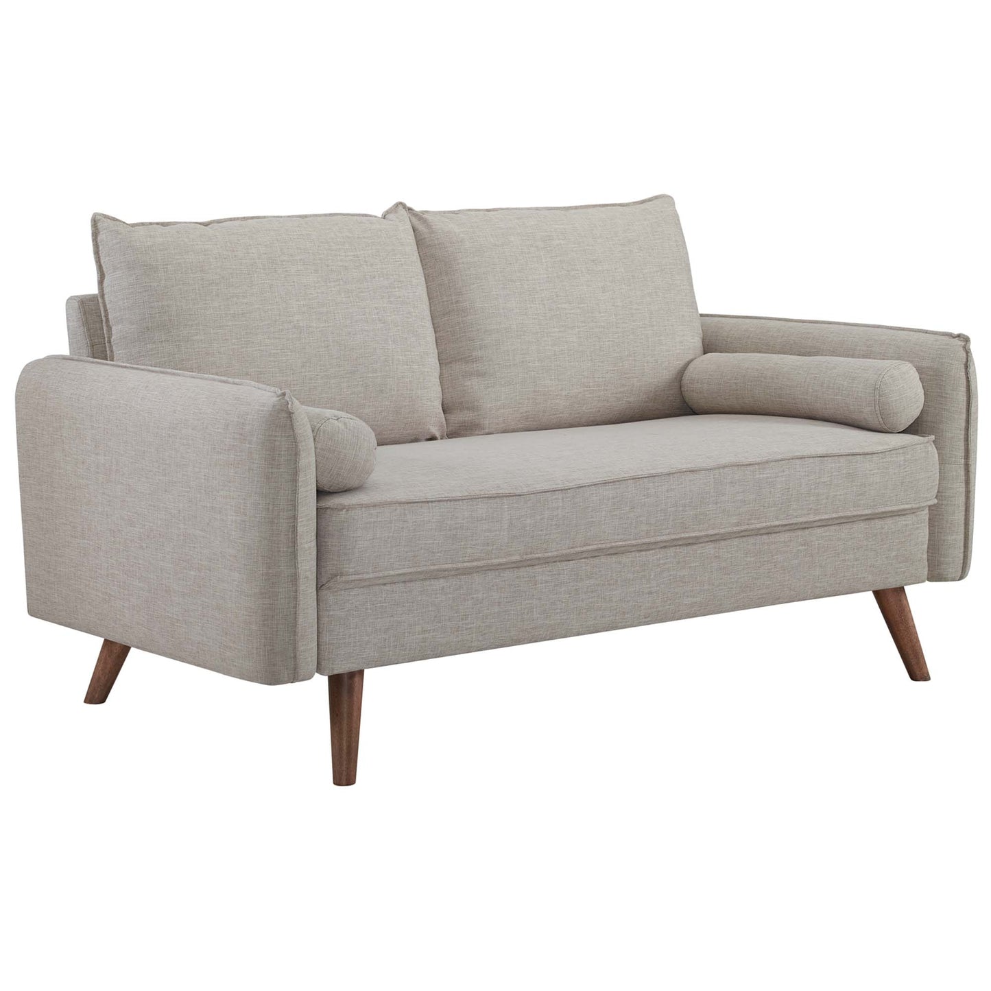 Revive Upholstered Fabric Sofa and Loveseat Set by Modway EEI-4047-BEI-SET
