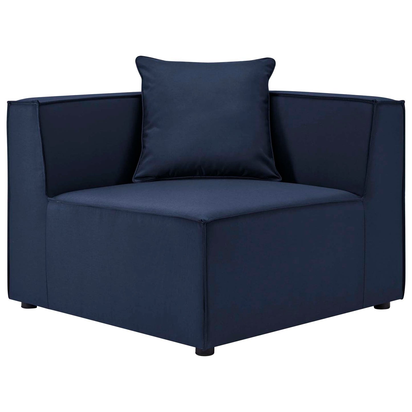 Saybrook Outdoor Patio Upholstered Sectional Sofa Corner Chair by Modway