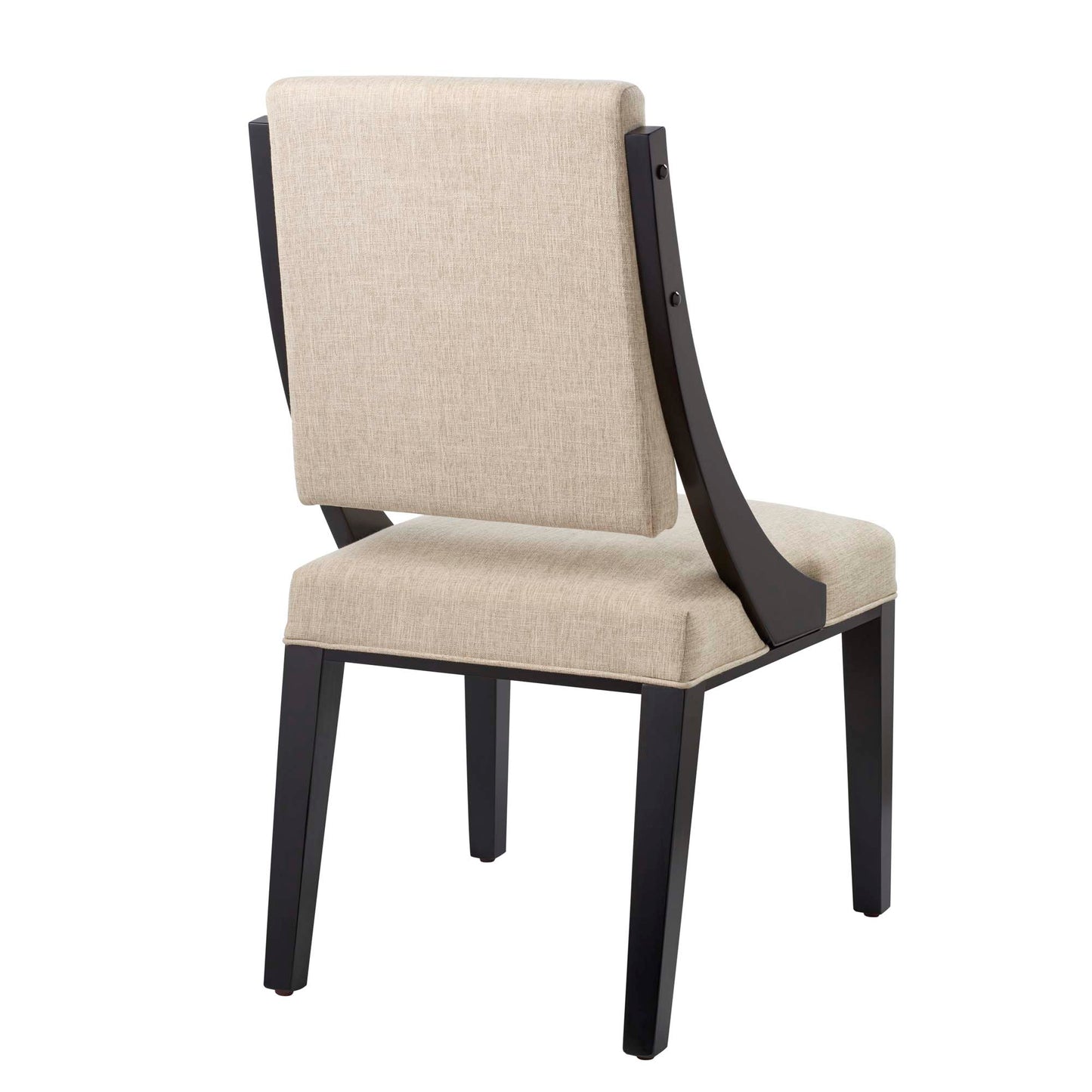 Cambridge Upholstered Fabric Dining Chairs Set of 2 by Modway EEI-4553-BEI