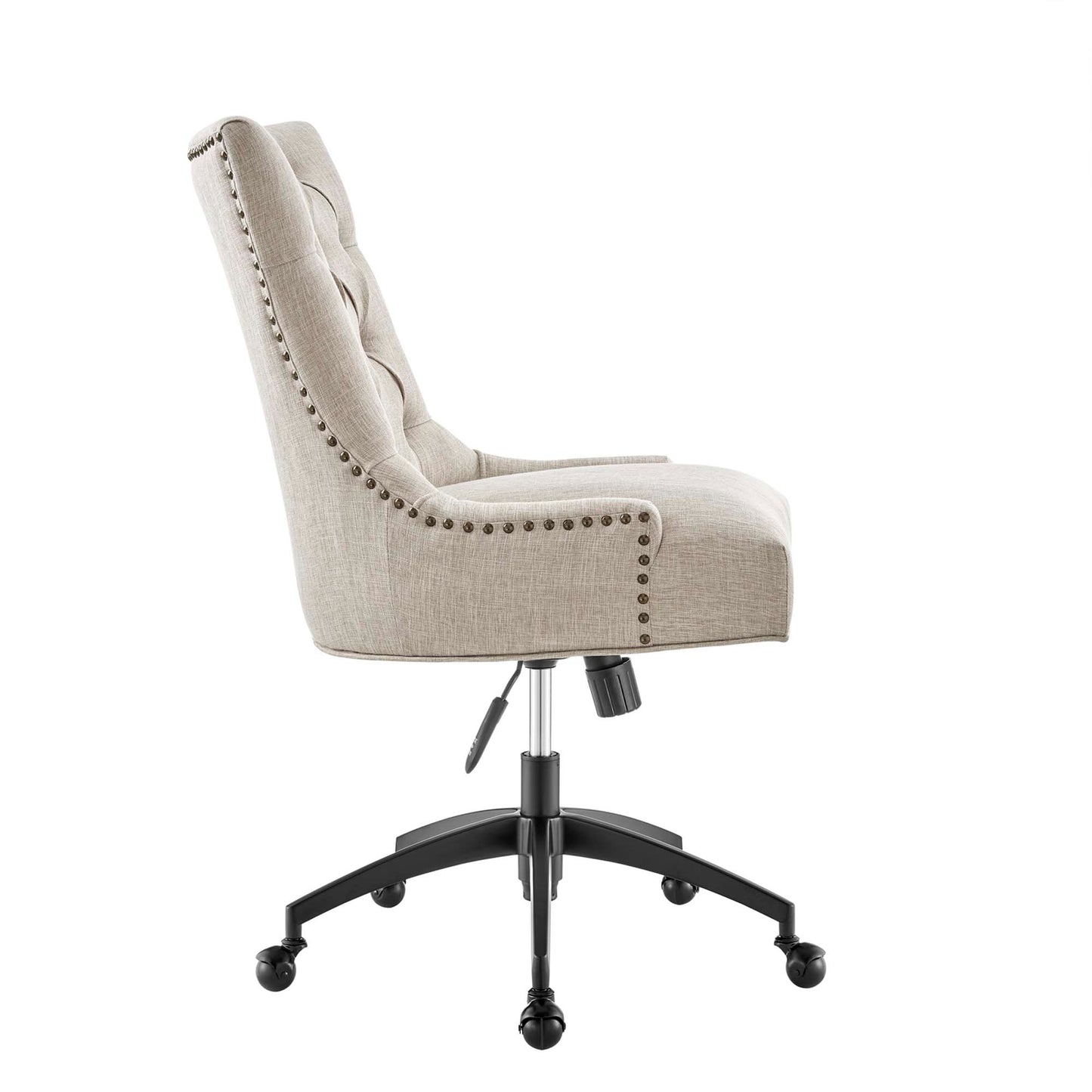 Regent Tufted Fabric Office Chair by Modway EEI-4572-BLK-BEI
