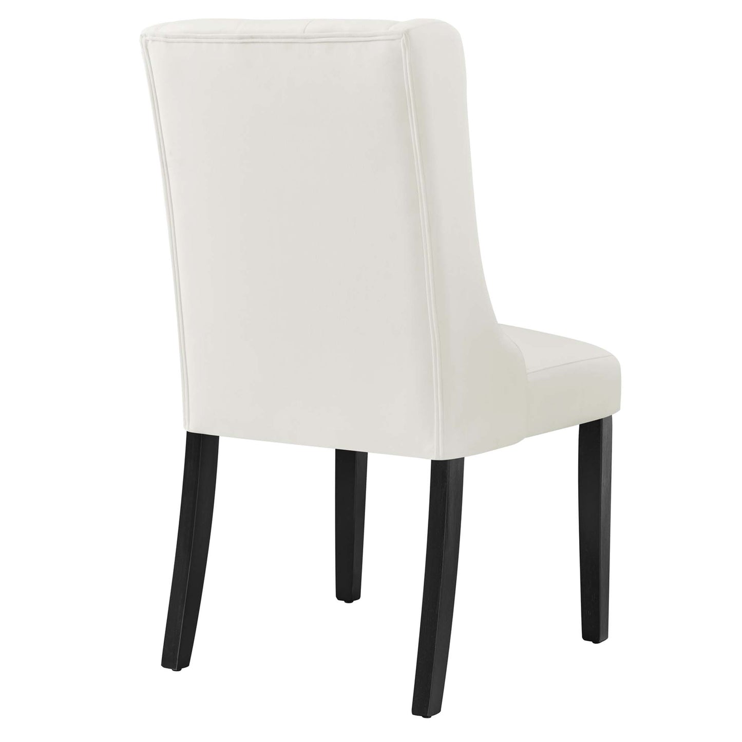 Baronet Performance Velvet Dining Chairs Set of 2 by Modway EEI-5013-WHI