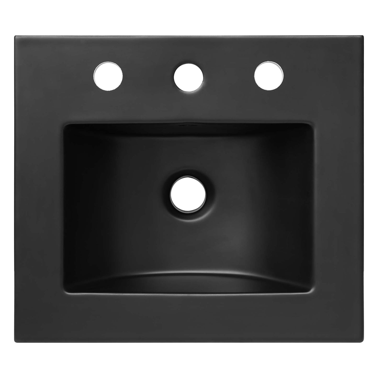 Cayman 18" Bathroom Sink by Modway EEI-5068-BLK