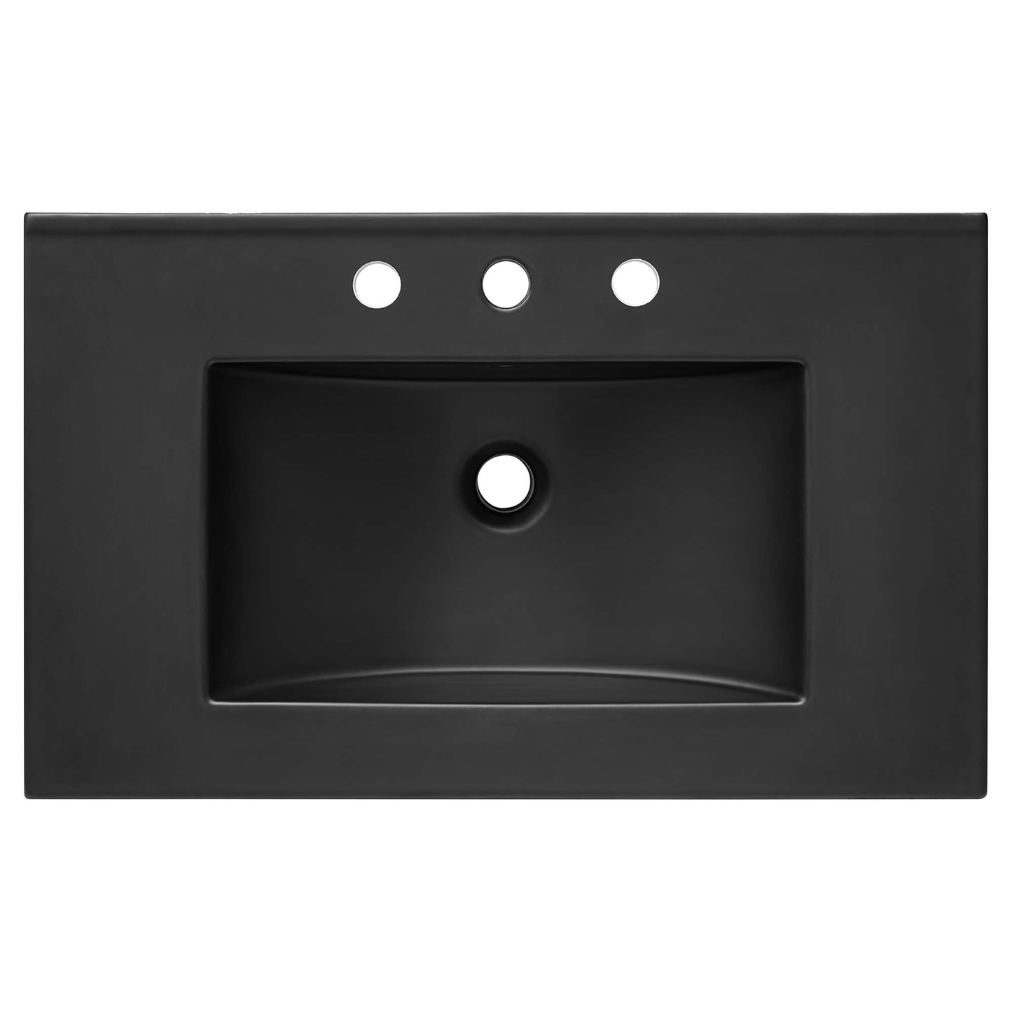 Cayman 30" Bathroom Sink by Modway EEI-5070-BLK