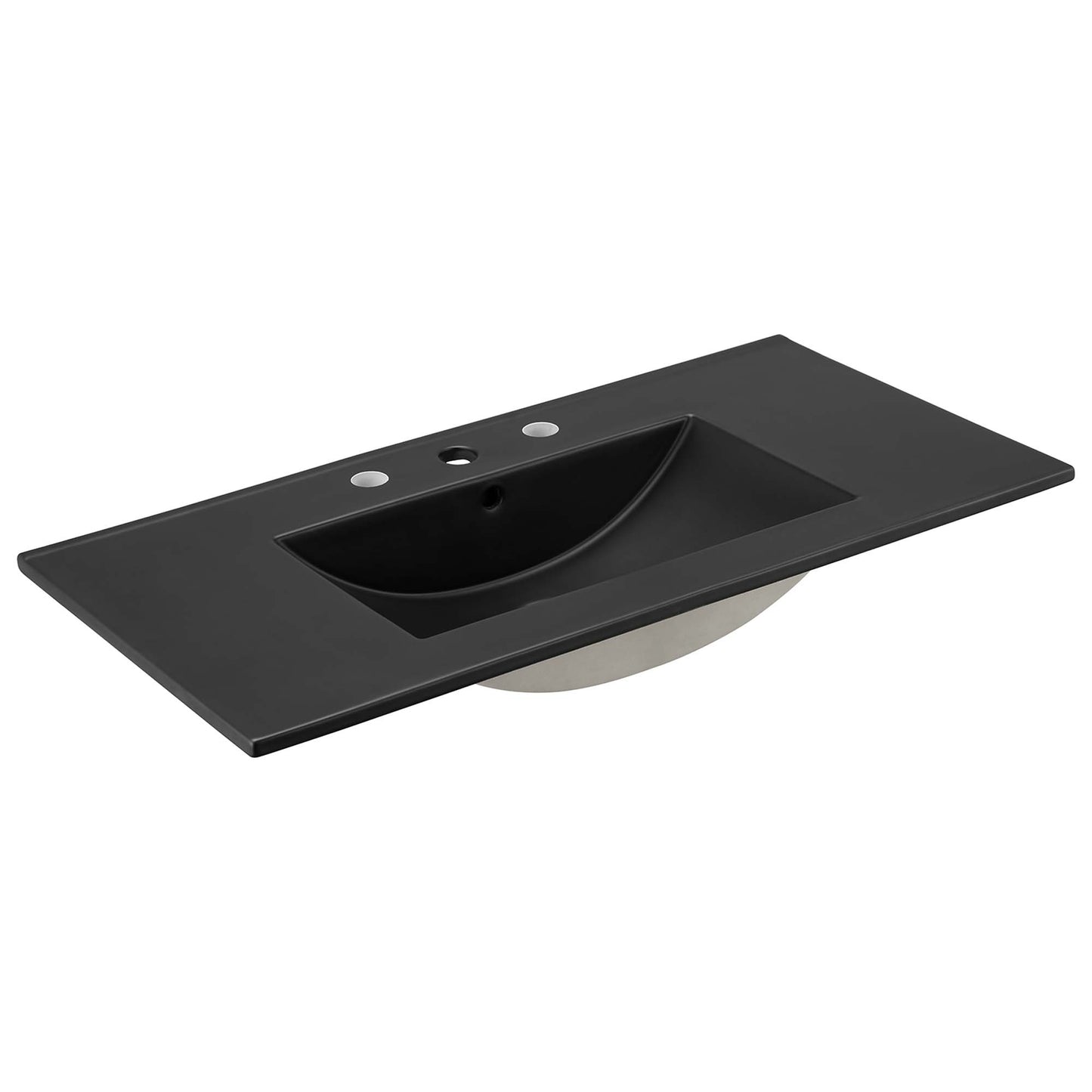 Cayman 36" Bathroom Sink by Modway EEI-5071-BLK