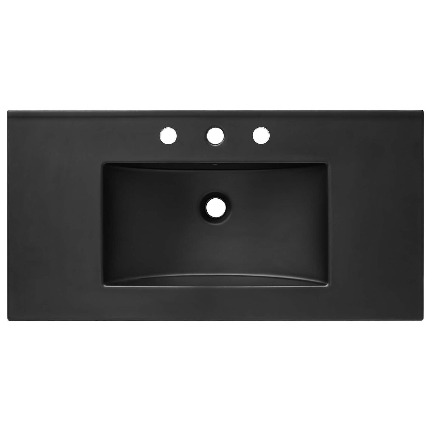Cayman 36" Bathroom Sink by Modway EEI-5071-BLK