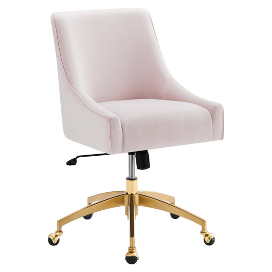 Discern Performance Velvet Office Chair by Modway EEI-5079-PNK
