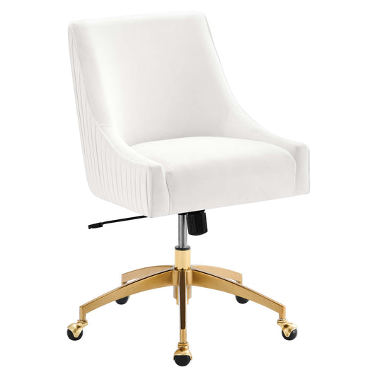Discern Performance Velvet Office Chair by Modway EEI-5080-WHI