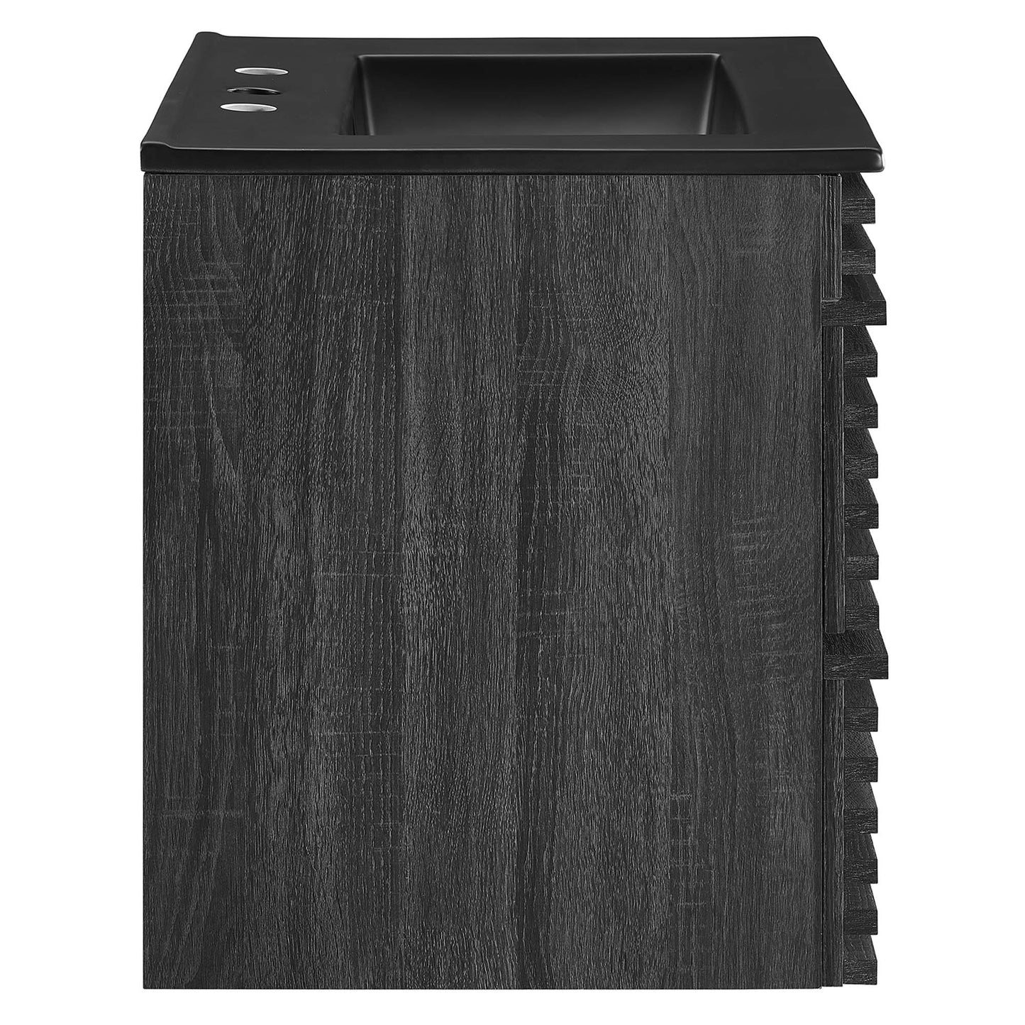 Render 24" Wall-Mount Bathroom Vanity by Modway EEI-5364-CHA-BLK