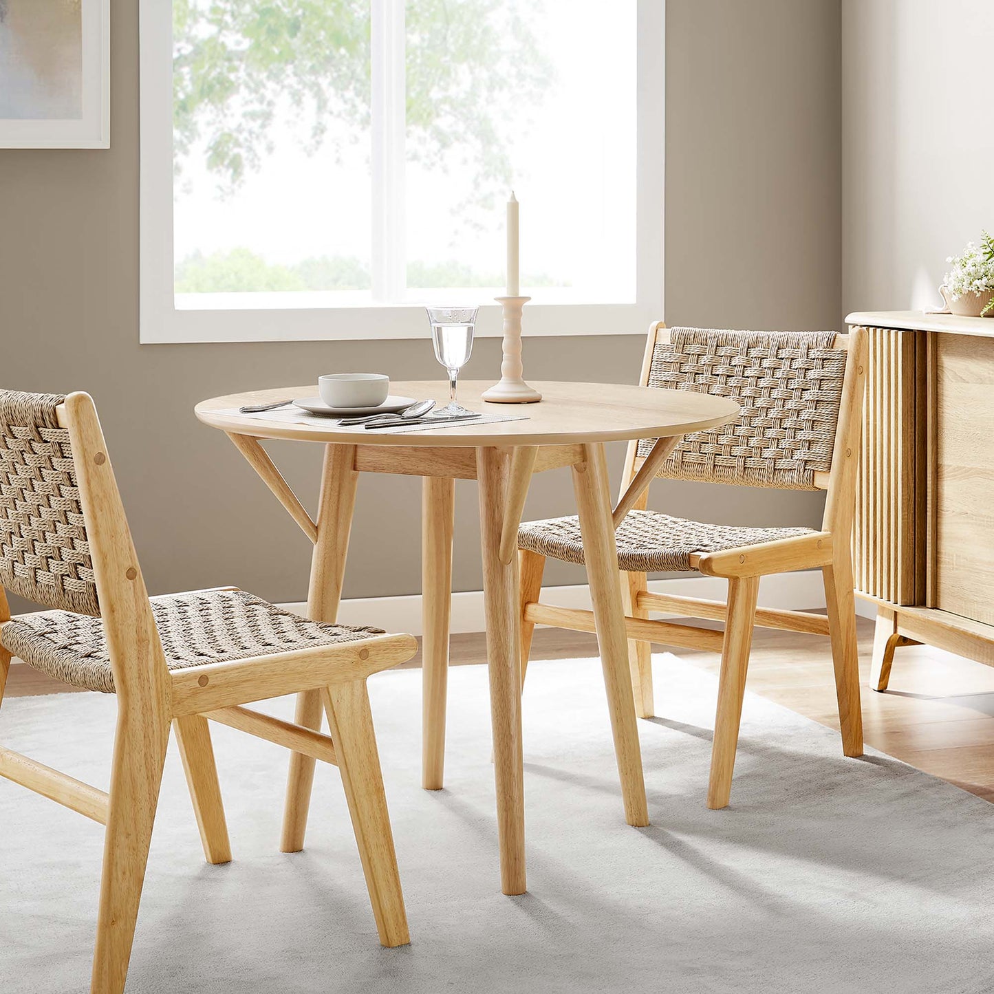 Gallant 36" Dining Table by Modway EEI-5515-OAK-OAK