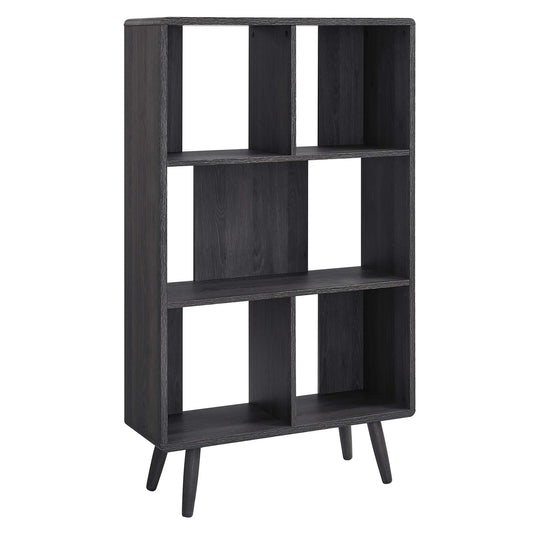 Transmit 5 Shelf Wood Grain Bookcase by Modway EEI-5743-CHA