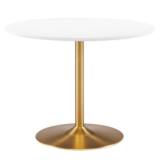 Amuse 40" Dining Table by Modway EEI-6249-GLD-WHI