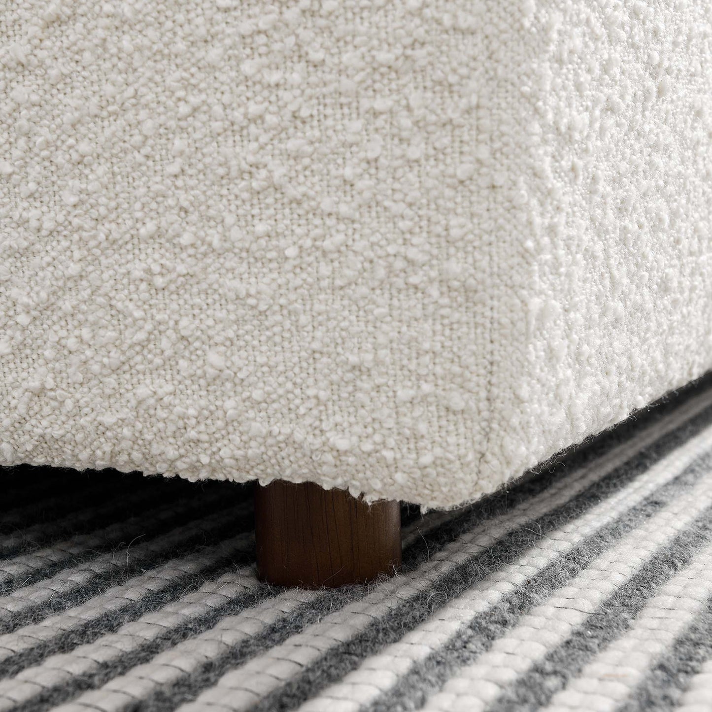 Commix Down Filled Overstuffed Boucle Fabric Armless Chair by Modway