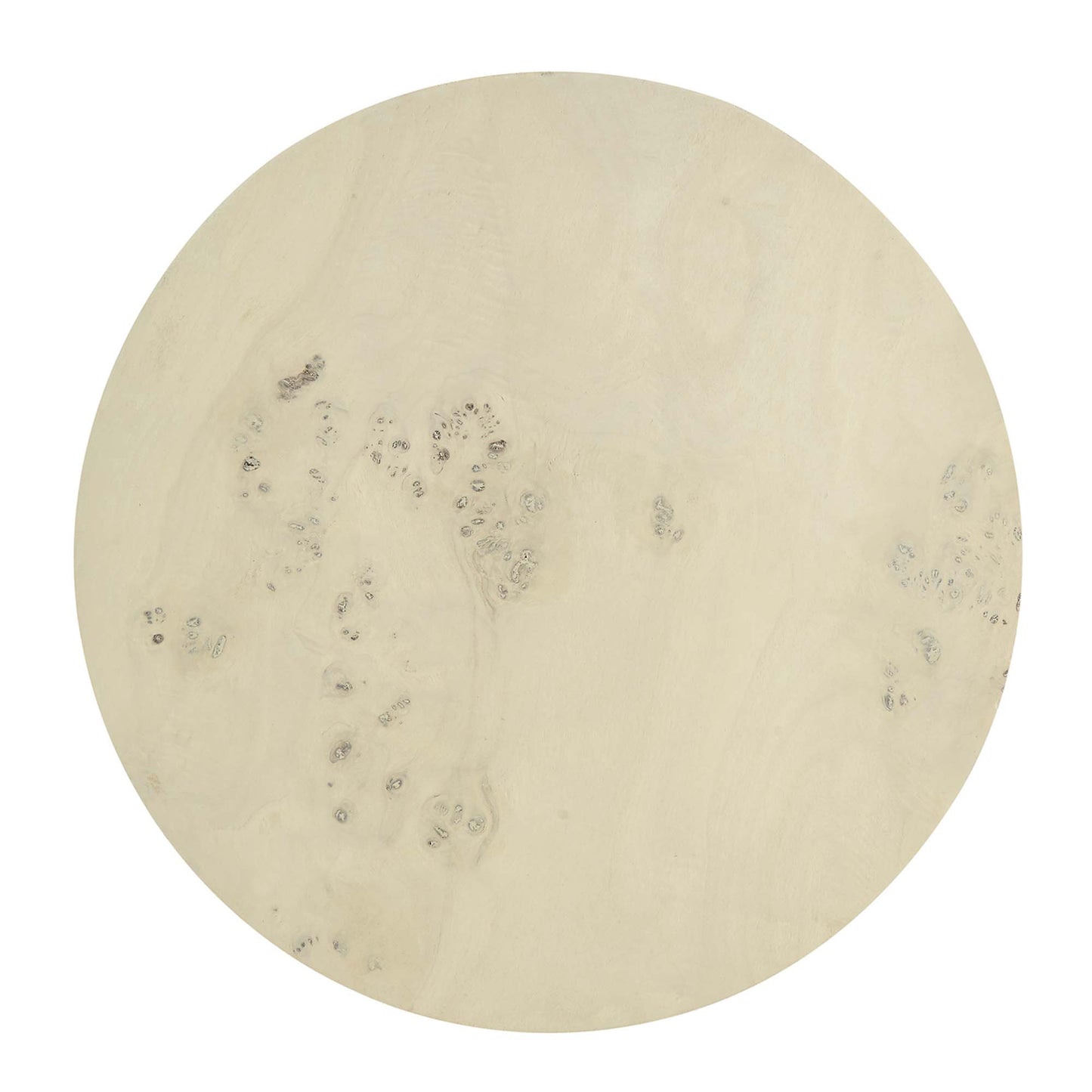 Cosmos 16" Round Burl Wood Side Table by Modway EEI-6271-BLB