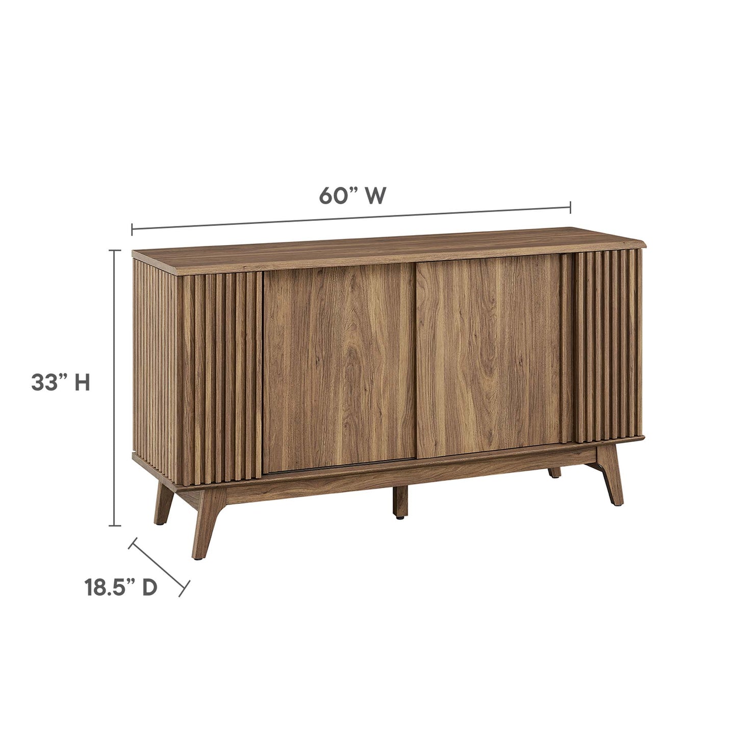 Eudora Sideboard by Modway EEI-6278-WAL