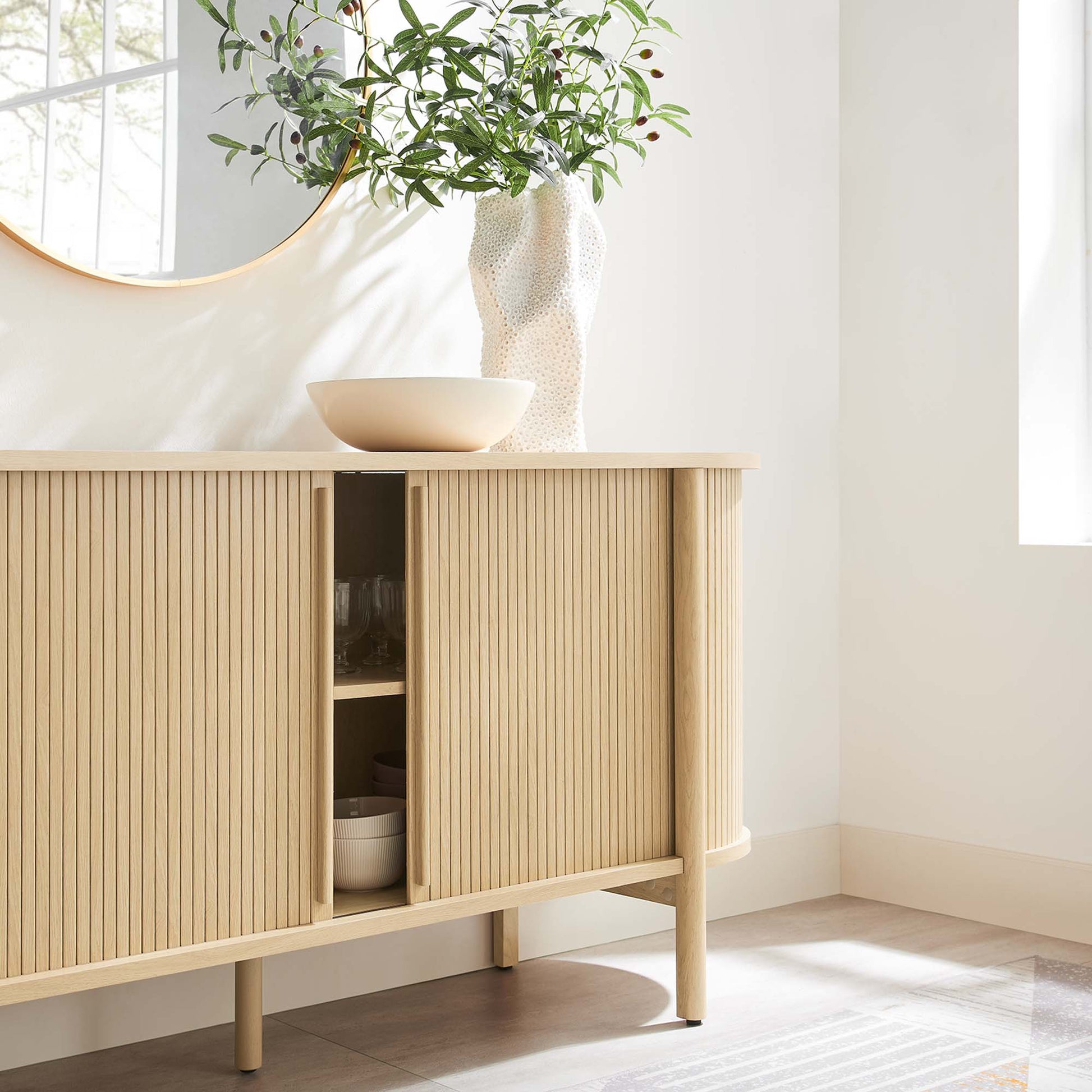 Cadence 63" Curved Sideboard by Modway
