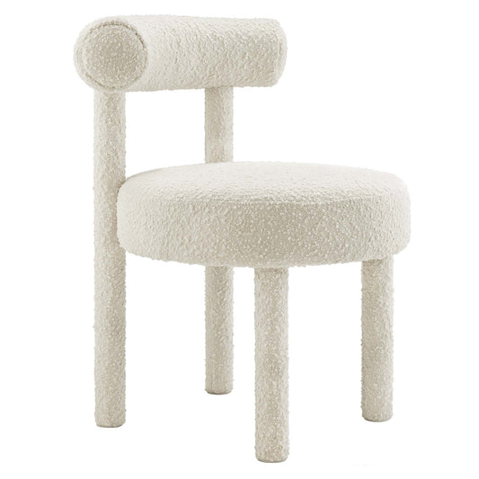 Toulouse Boucle Fabric Dining Chair by Modway EEI-6387-IVO