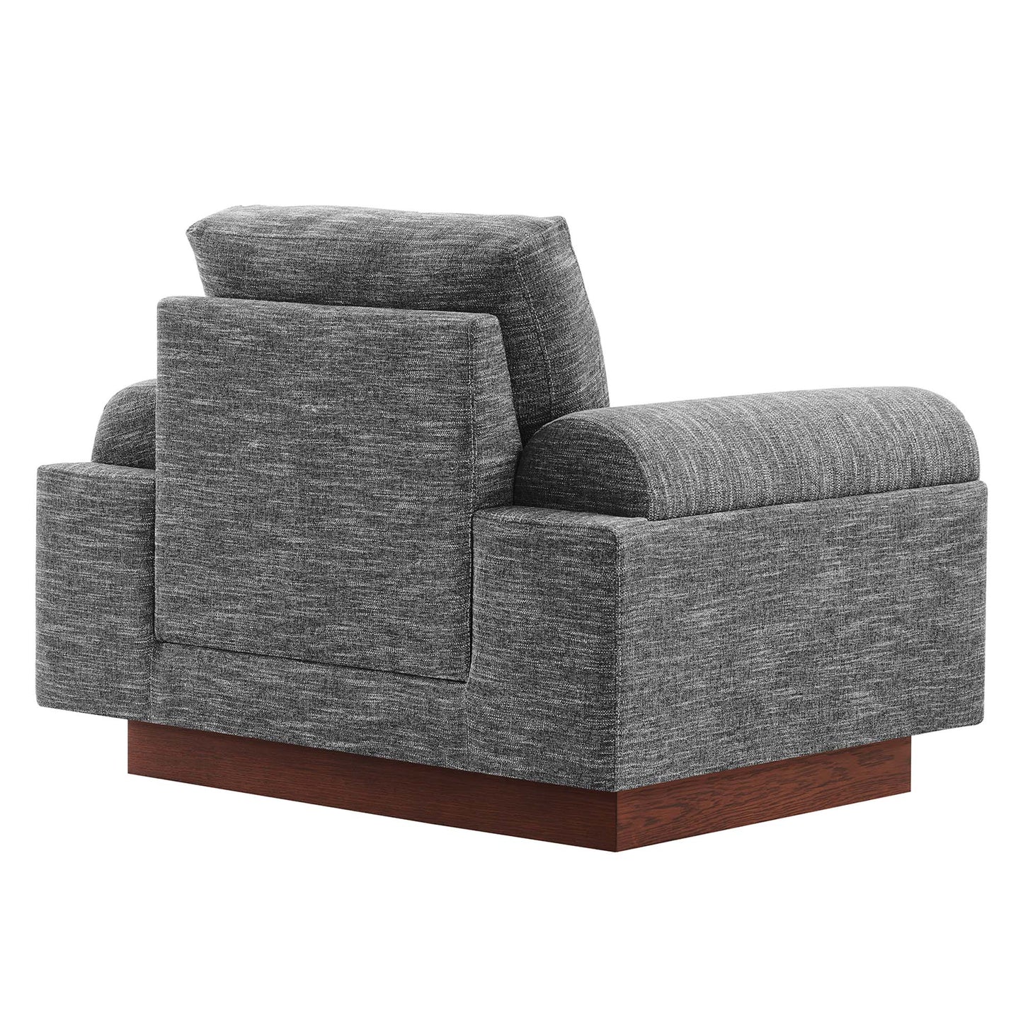 Oasis Upholstered Fabric Armchair by Modway EEI-6402-GRY
