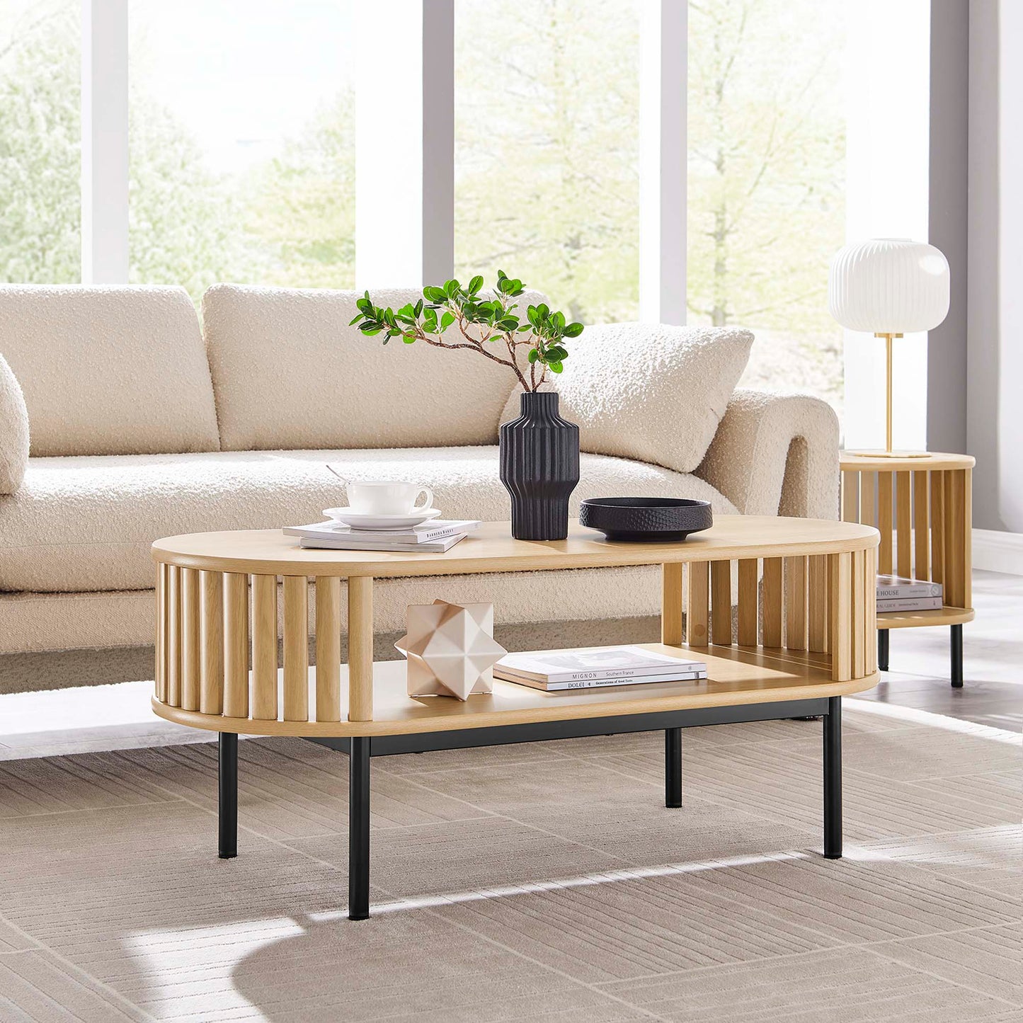 Fortitude Wood Coffee Table by Modway EEI-6525-OAK