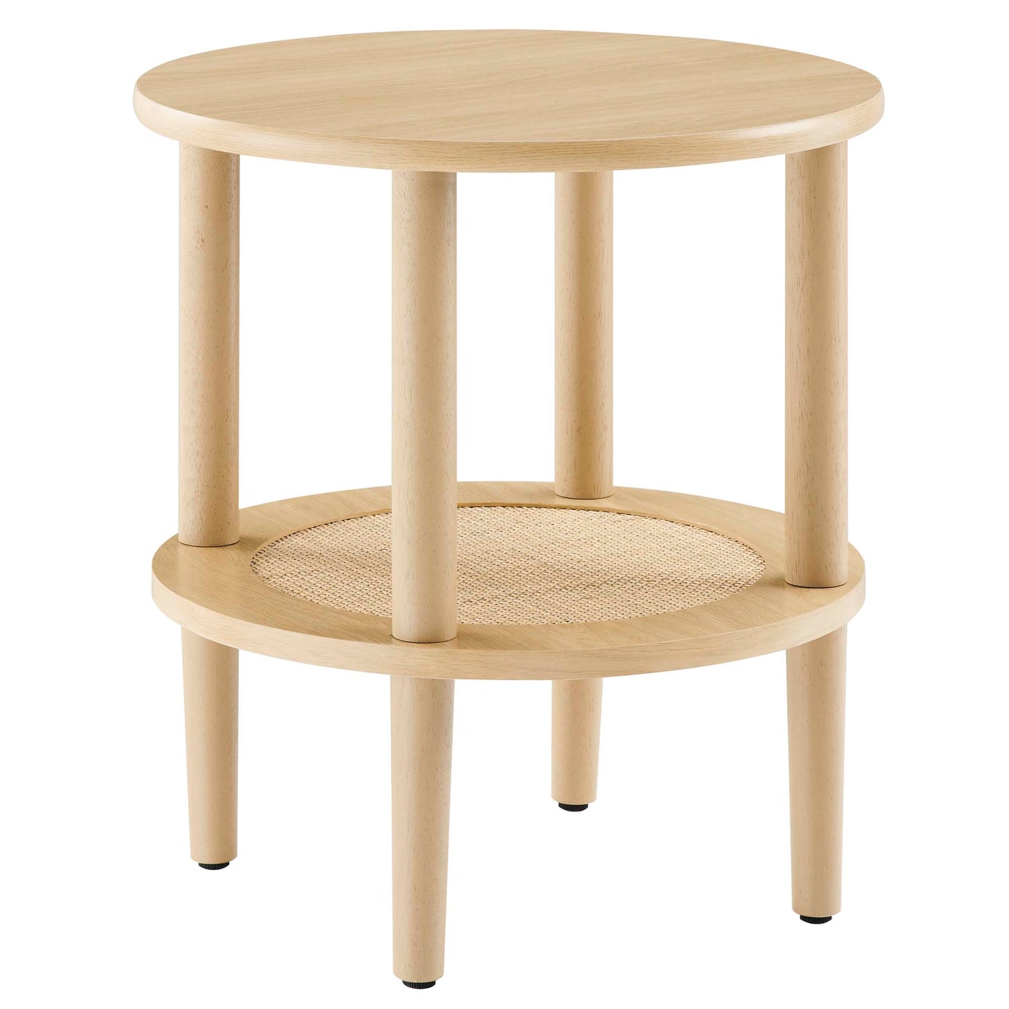 Torus Round Side Table by Modway EEI-6527-OAK