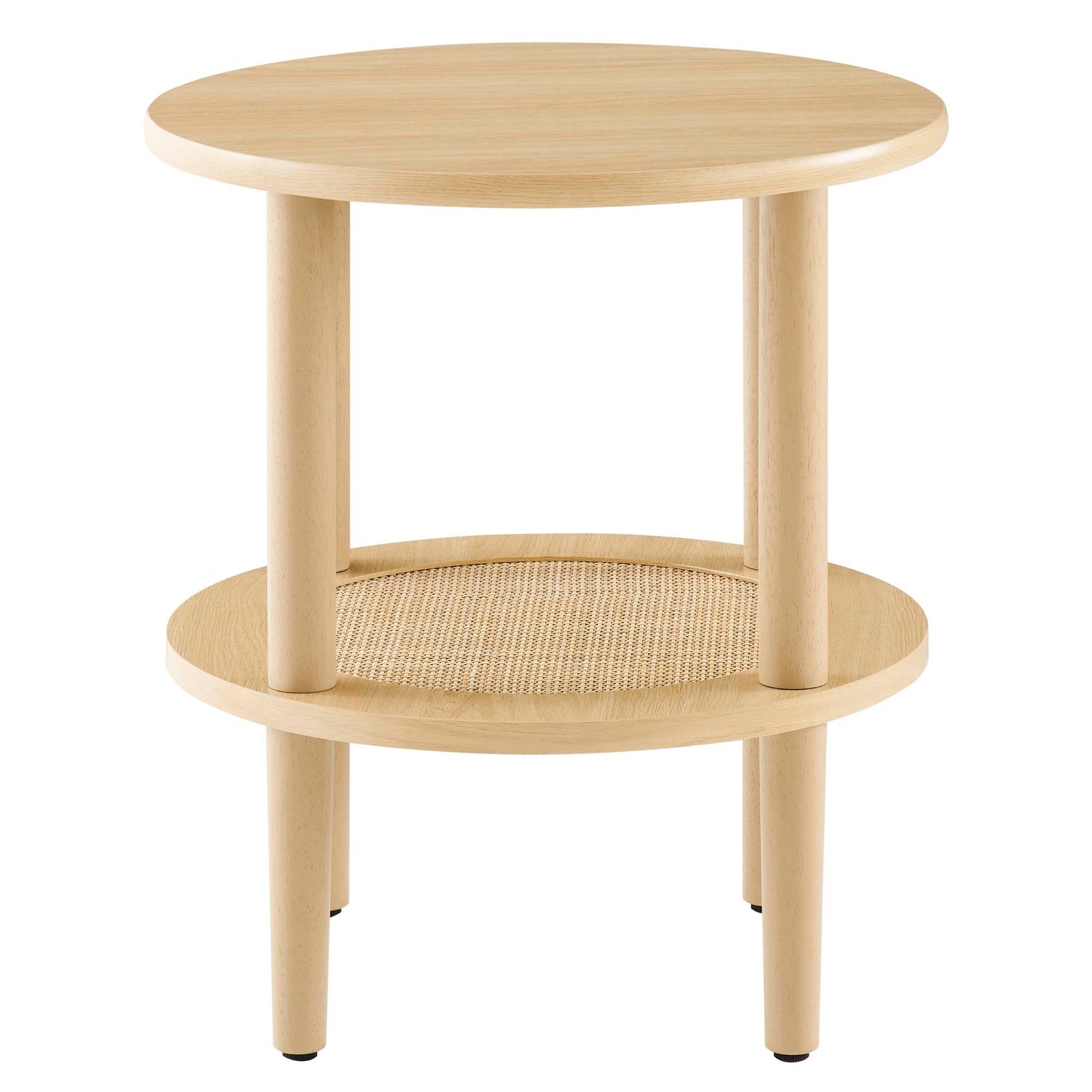 Torus Round Side Table by Modway EEI-6527-OAK