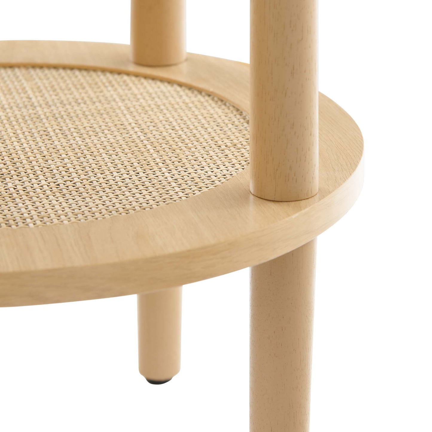 Torus Round Side Table by Modway EEI-6527-OAK
