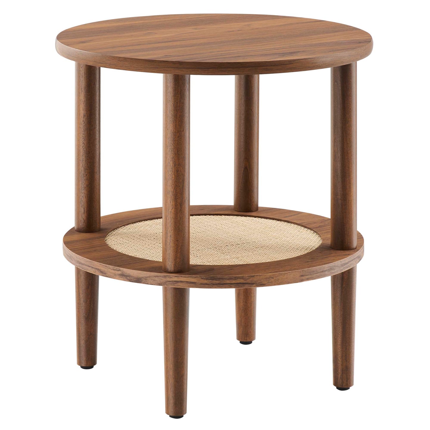 Torus Round Side Table by Modway EEI-6527-WAL