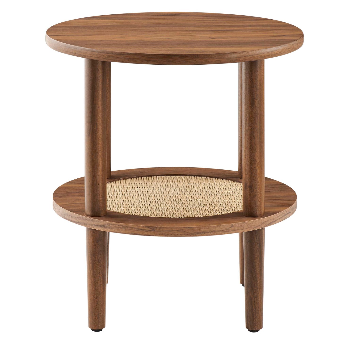 Torus Round Side Table by Modway EEI-6527-WAL