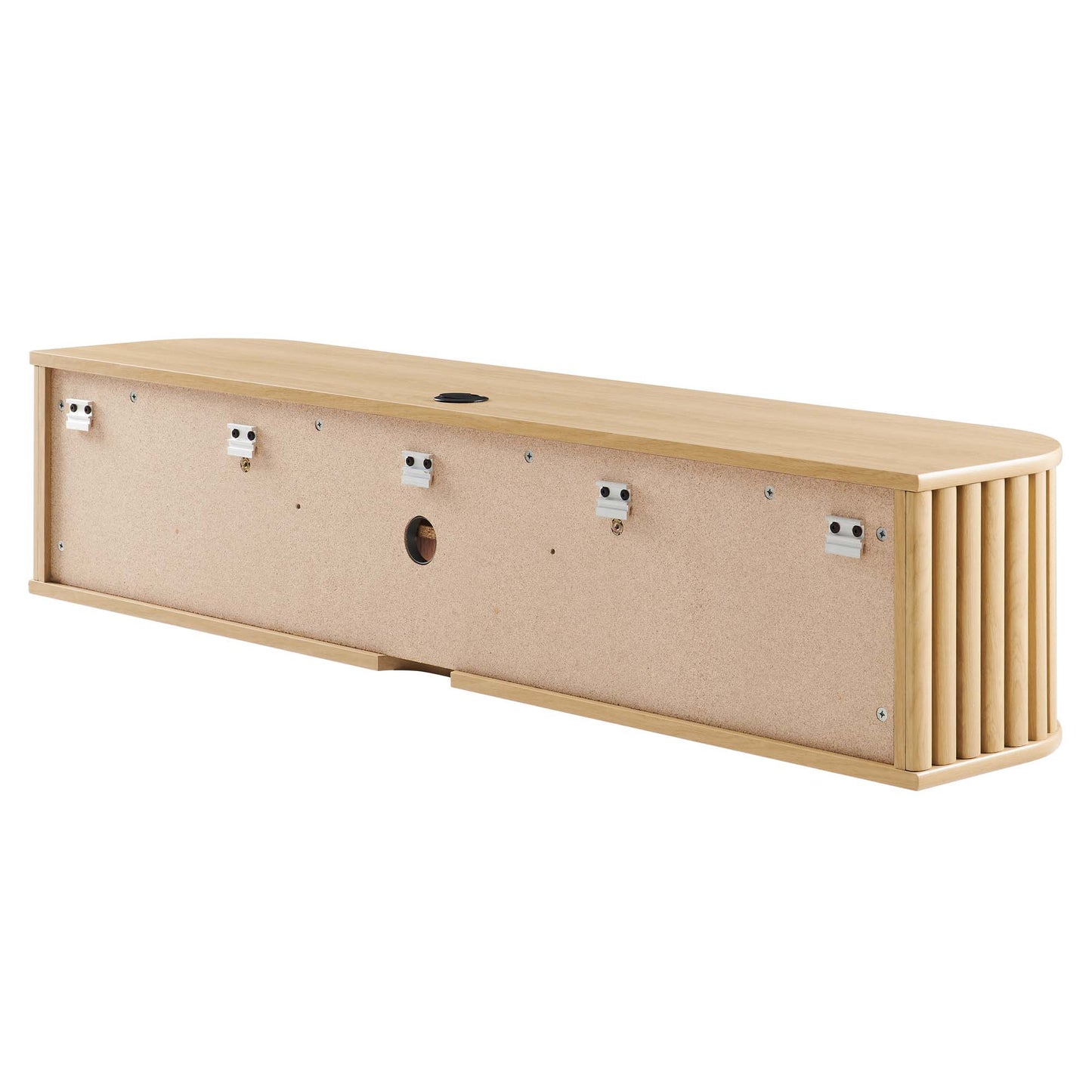 Fortitude 63" Wall-Mounted TV Stand by Modway EEI-6528-OAK