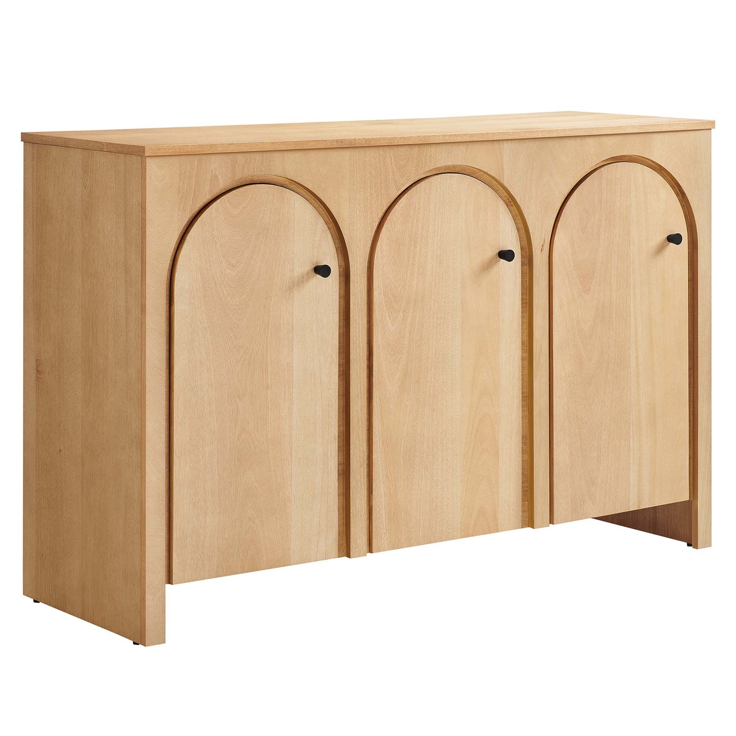 Appia 3-Door Arched Door Sideboard Storage Cabinet by Modway EEI-6536-OAK