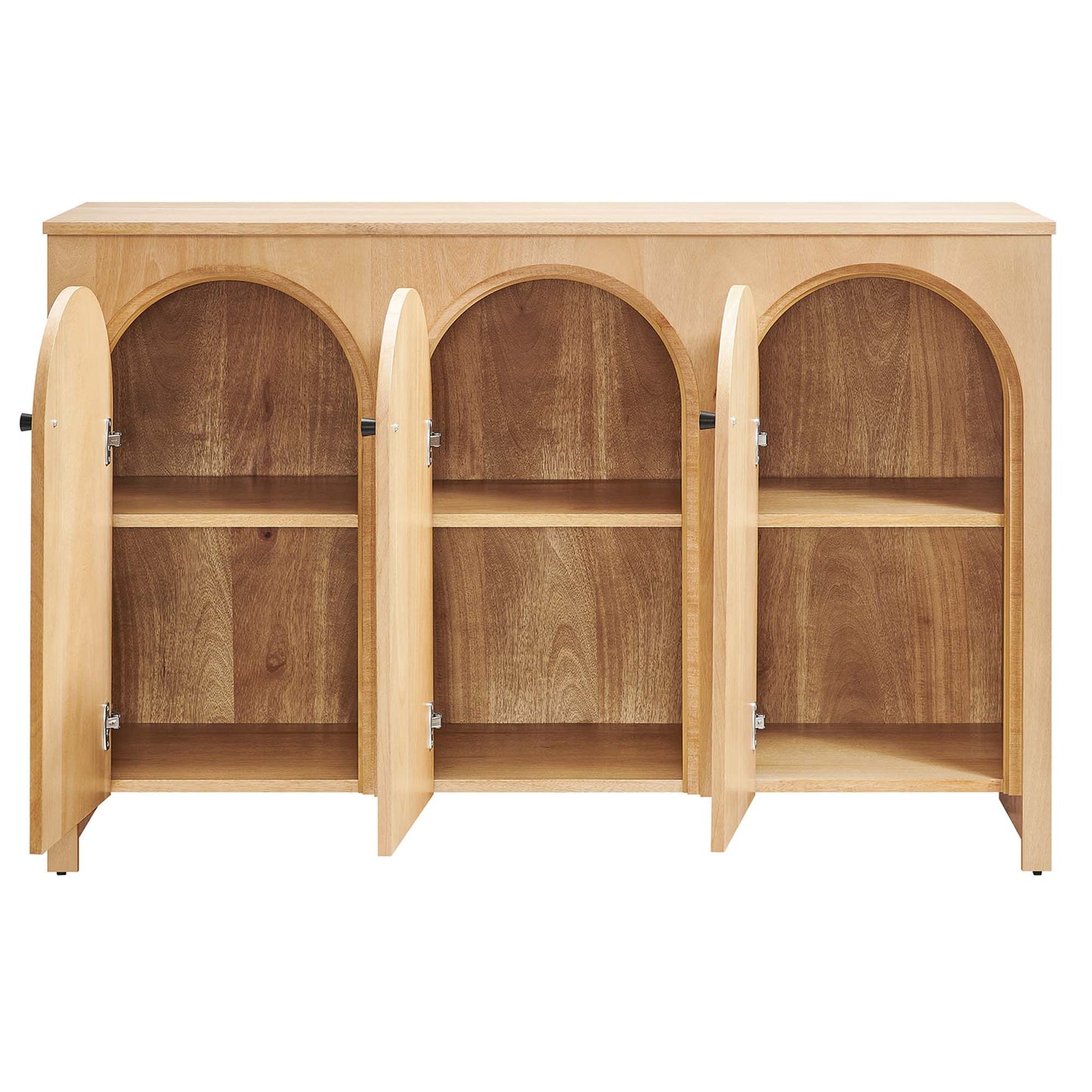 Appia 3-Door Arched Door Sideboard Storage Cabinet by Modway EEI-6536-OAK