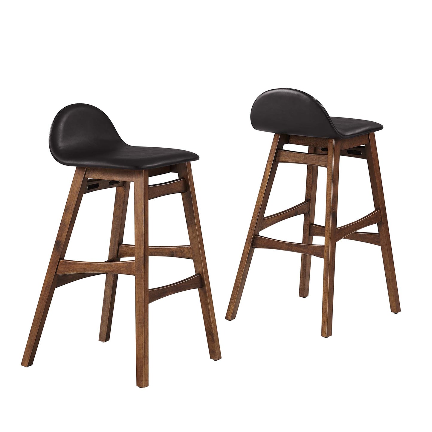 Juno Wood Bar Stool Set of 2
