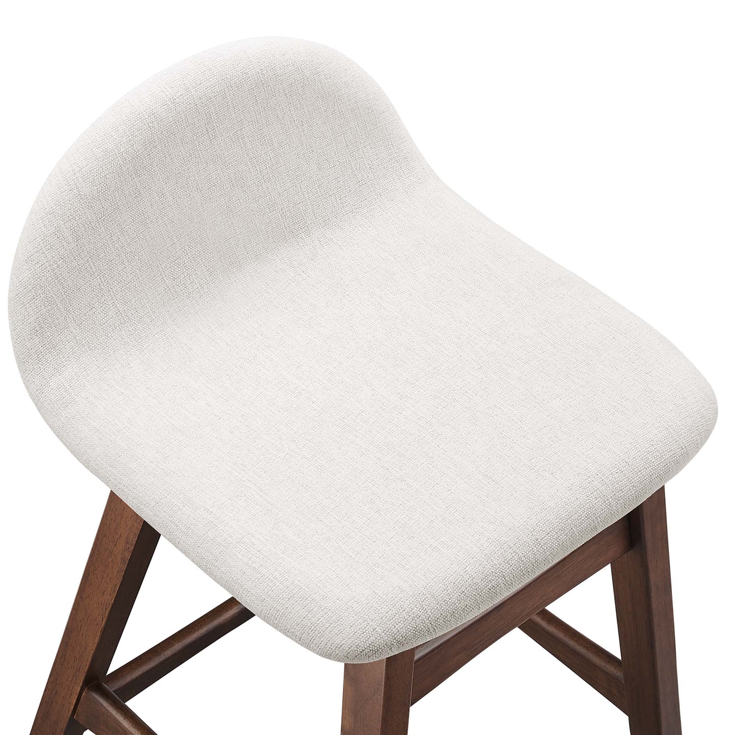 Juno Wood Counter Stool Set of 2 by Modway EEI-6555-HEI