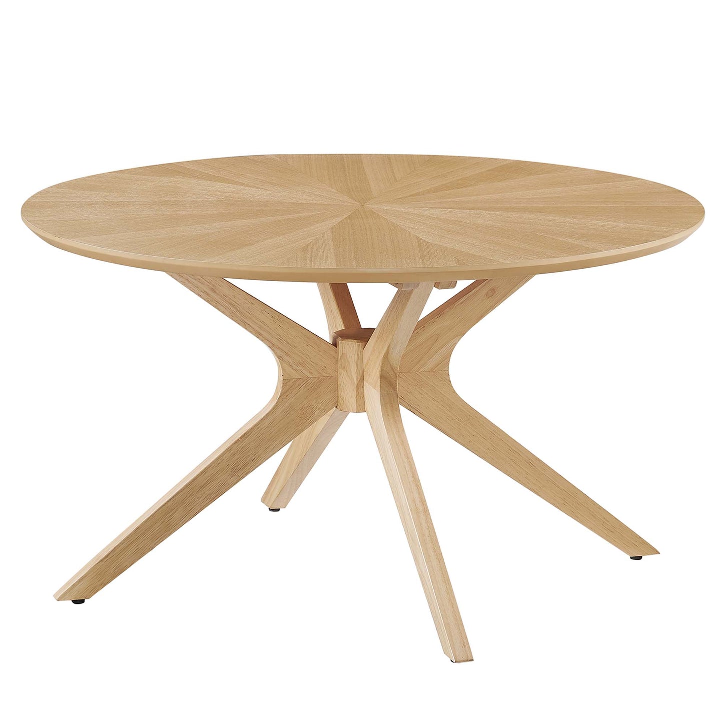 Crossroads Round Wood Coffee Table by Modway EEI-6557-OAK