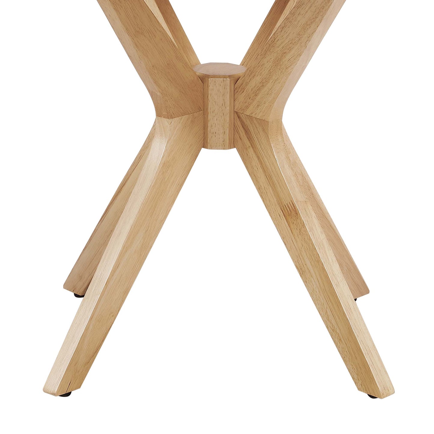 Crossroads 24” Round Wood Side Table by Modway EEI-6558-OAK