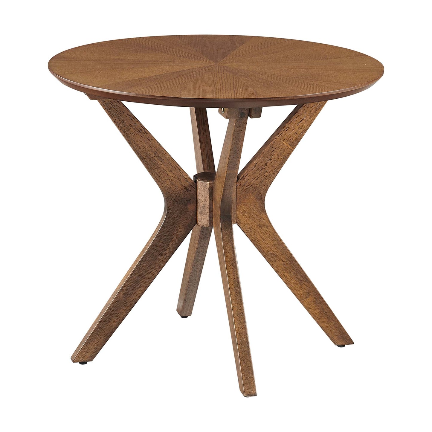 Crossroads 24" Round Wood Side Table by Modway