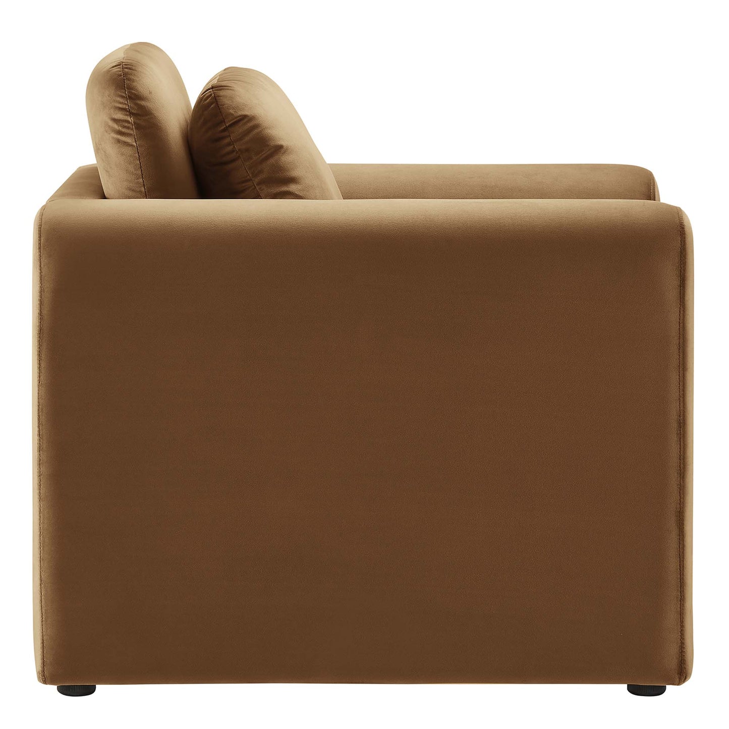 Waverly Performance Velvet Armchair by Modway EEI-6576-BRN