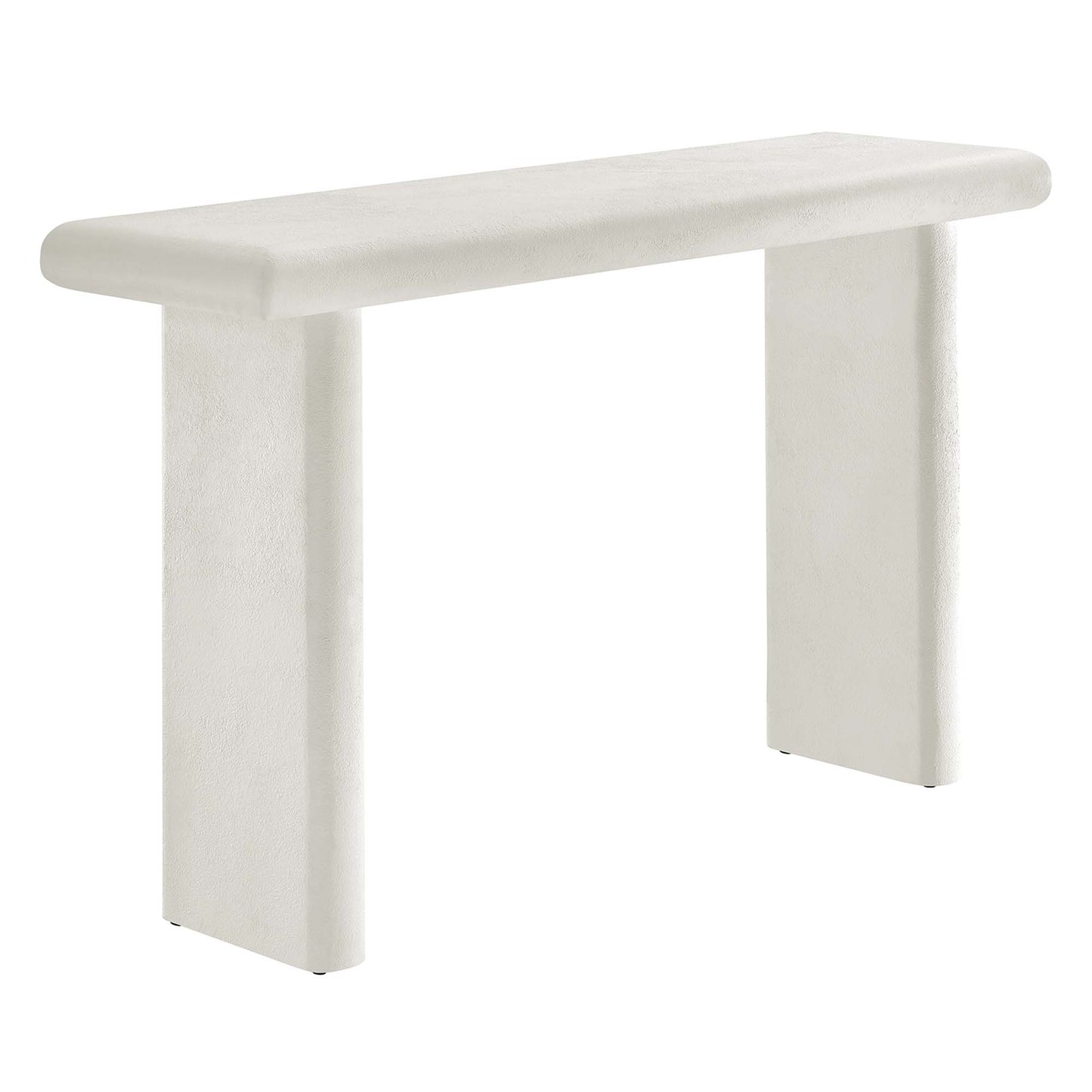 Relic Concrete Textured Console Table by Modway EEI-6577-WHI