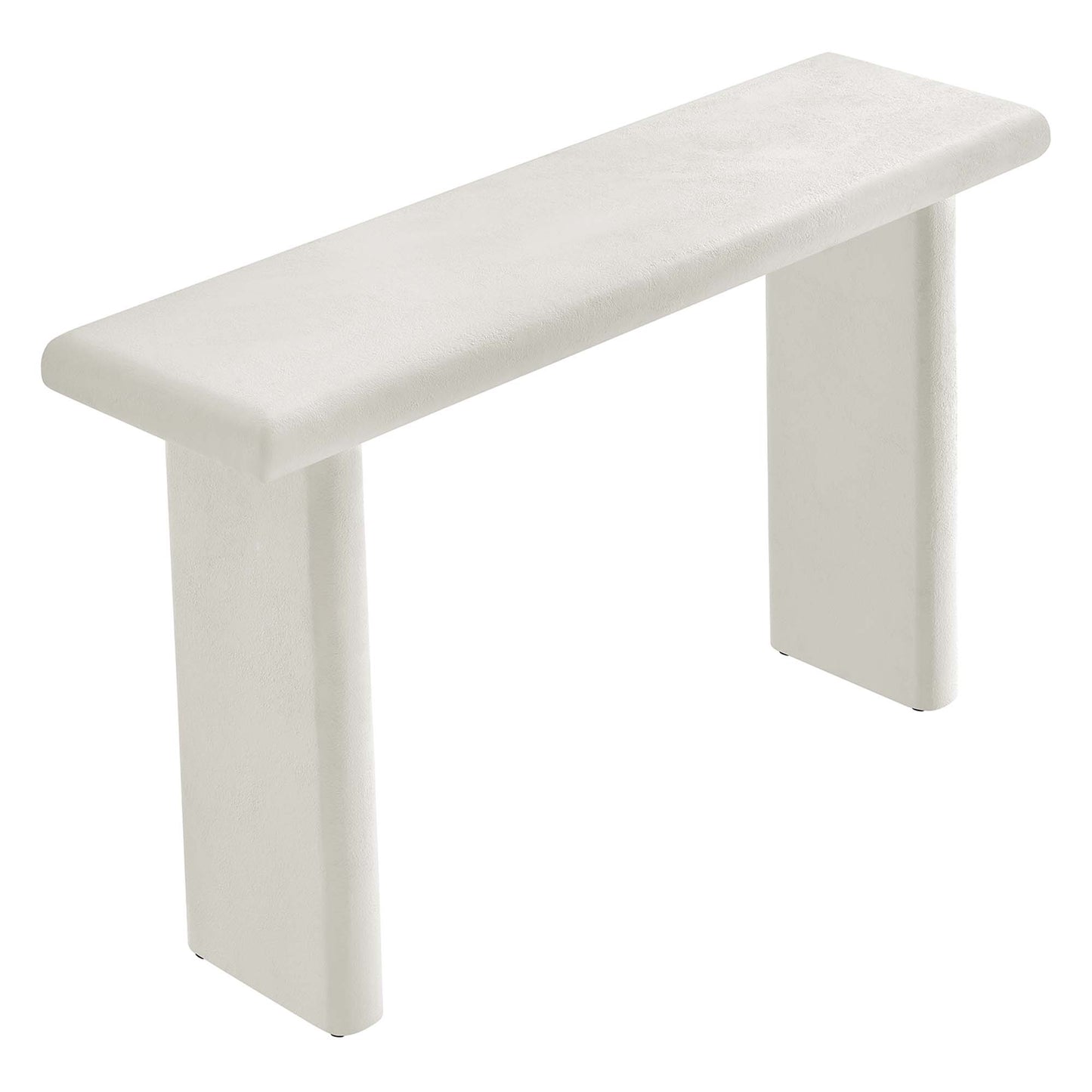 Relic Concrete Textured Console Table by Modway EEI-6577-WHI