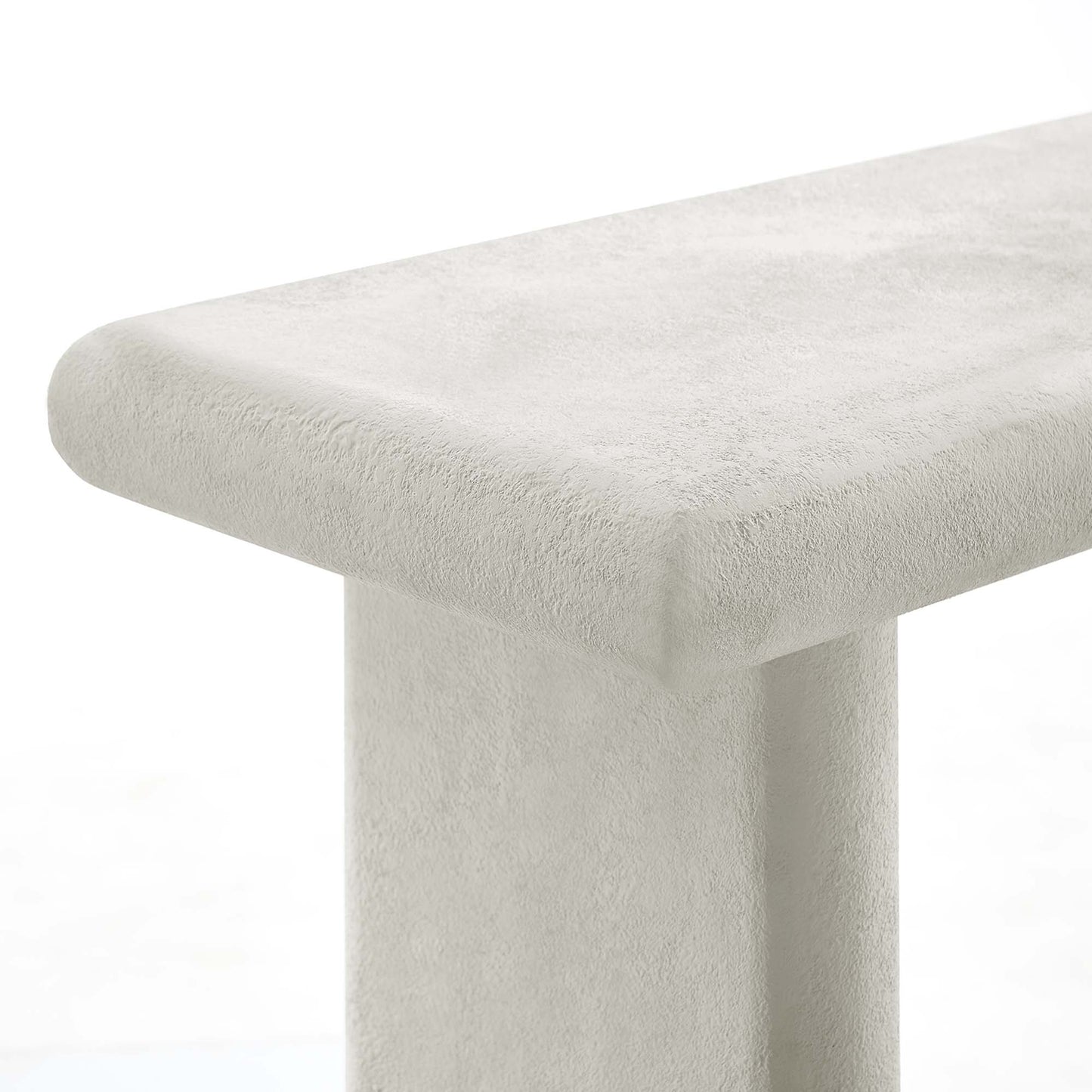 Relic Concrete Textured Console Table by Modway EEI-6577-WHI